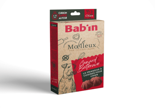 Bab'in - Le Moelleux pour CHIEN - Canard Betterave par Thierry Marx