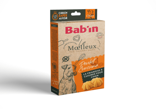 Bab'in - Le Moelleux pour CHIEN - Poulet Curcuma par Thierry Marx