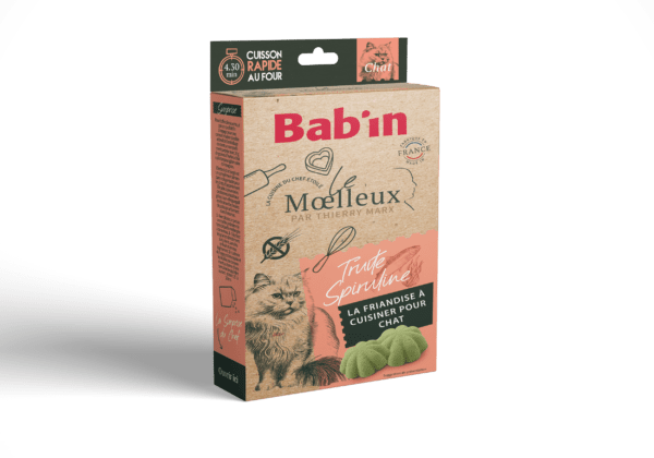 Bab'in - Le Moelleux pour CHAT - Truite Spiruline par Thierry MARX